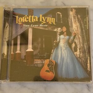 Loretta Lynn VAN LEAR ROSE CD with‎ by Jack White NEW SEALED CD Case Cracked